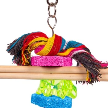 HappyBird Papageienspielzeug Stone & Bone – Bild 5