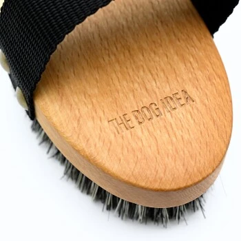 THE DOG IDEA Klassische Hundebürste Naturfibre – Bild 3