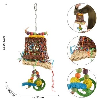 Wagner Papageienspielzeug Color Bell Fun – Bild 2