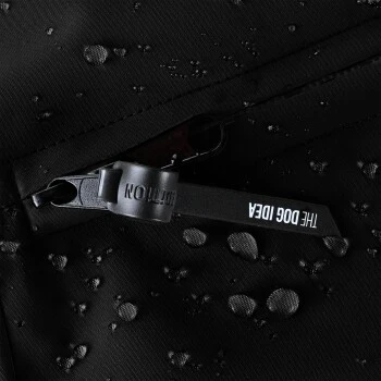 THE DOG IDEA Regenmantel Kayden Schwarz XXS – Bild 3