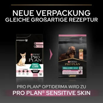 PRO PLAN Optiderma Small & Mini Adult Sensitive Skin 3 Kg – Bild 8