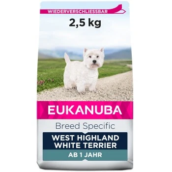 EUKANUBA Breed Specific West Highland White Terrier 2,5kg – Bild 3