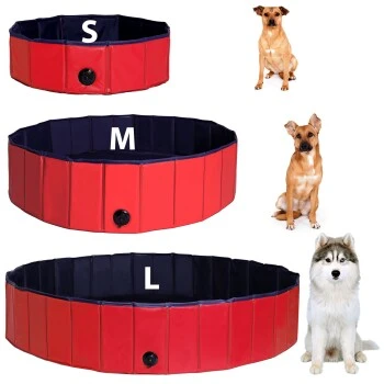 Lionto 160 Cm Hundepool Mit Ablassventil - Faltbar – Bild 5