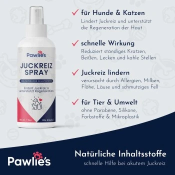Pawlie's Juckreiz Spray Hunde & Katzen – Bild 4