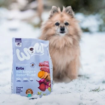 WOW Senior Ente Mit Minze 6 Kg – Bild 2