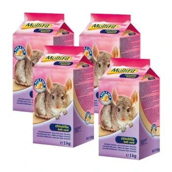 MultiFit Badesand Für Chinchillas 4x1kg