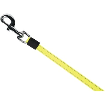 AniOne Rollleine Reflect Schwarz/ Gelb S – Bild 2