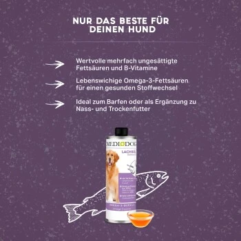 MediDog Lachsöl – Bild 3
