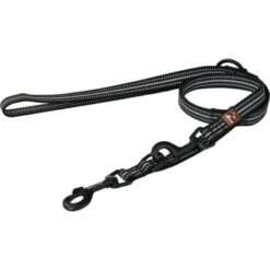 Dogs Creek Führleine Energetic Schwarz S-M