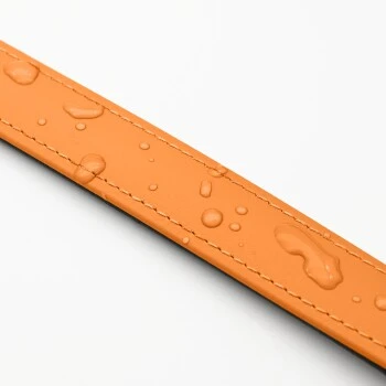 THE DOG IDEA Biothane Halsband Peach Pink M – Bild 3