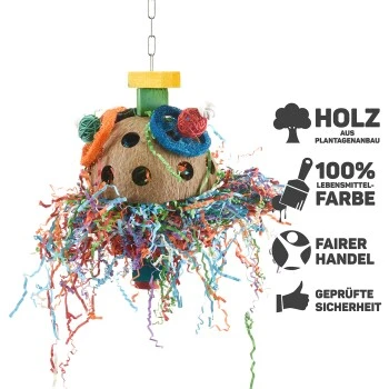 Wagner Papageienspielzeug Sputniki – Bild 5