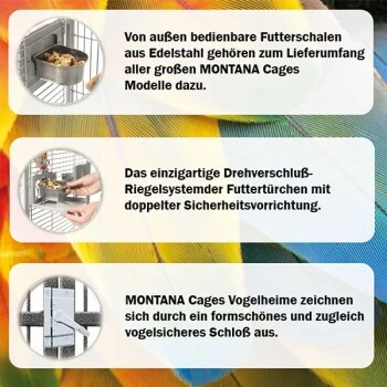 Montana Cages Vogelkäfig Madeira I – Bild 3