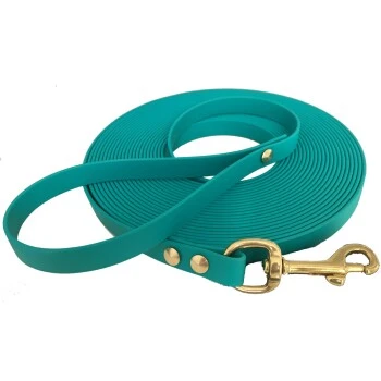 Bio-leine Ab 35 Kg Biothane Schleppleine Türkis 3 M