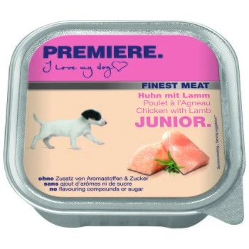 PREMIERE Finest Meat Junior Huhn Mit Lamm 10x150g