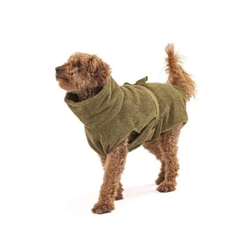 Lills Hundebademantel "Olive" 35 Cm – Bild 4