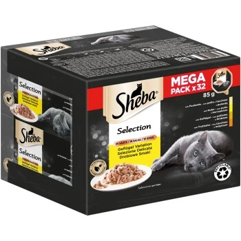 Sheba Selection In Sauce 32x85g