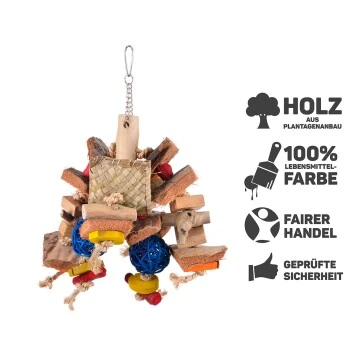 Java Papageienspielzeug Chunky – Bild 5