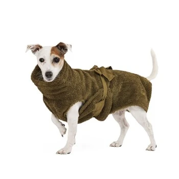 Lills Hundebademantel "Olive" 35 Cm – Bild 3
