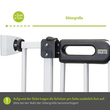 Bomi Zubehör Schutzgitter 4er Set Wandschützer – Bild 4