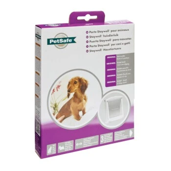 PetSafe 2-Wege Haustiertür Weiß M – Bild 2