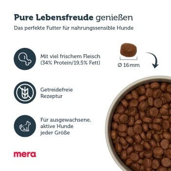 MERA Pure Sensitive Fresh Meat Rind & Kartoffel 4 Kg – Bild 3