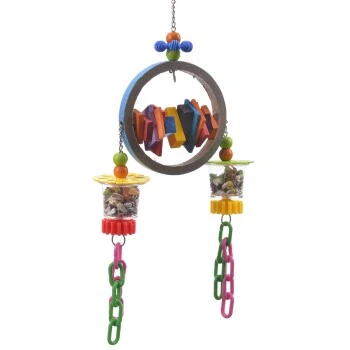 HappyBird Foraging Papageienspielzeug 2 Bangel