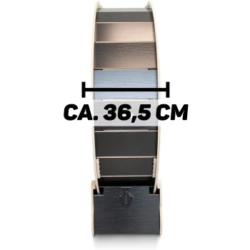 Canadian Cat Company Katzenlaufrad Aus Holz L Schwarz – Bild 4