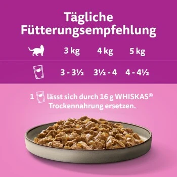 Whiskas Pure Delight Mega Pack Geflügel Ragout In Gelee 40 X 85g – Bild 5